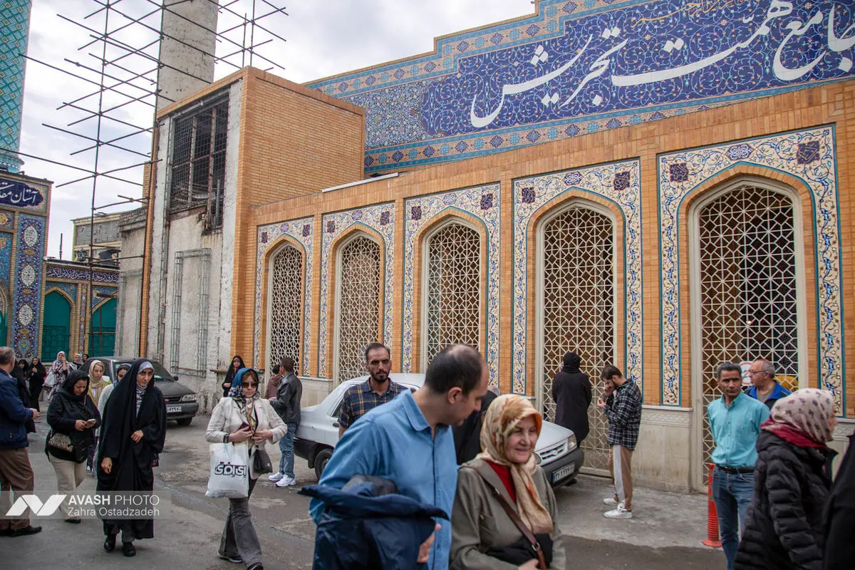 نماز عید فطر در مسجد جامع همت تجریش