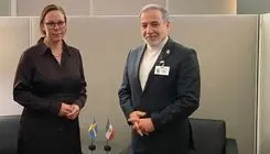 دیدار وزرای خارجه ایران و سوئد