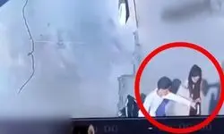 فیلم لحظه سرقت موبایل دختر تهرانی در شهرک غرب