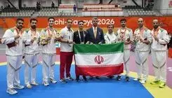 تیم ملی پاراتکواندو ایران قهرمان شد
