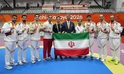 تیم ملی پاراتکواندو ایران قهرمان شد
