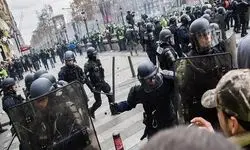 اعتراضات فرانسه چندصد هزار نفری شد؛ درگیری شدید در پاریس