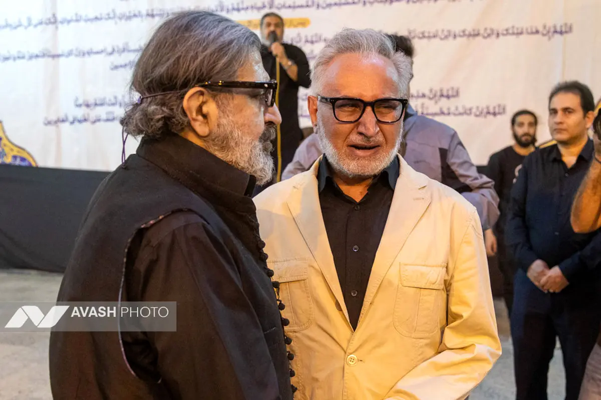 مراسم خاکسپاری پیکر شهید کمال خرازی