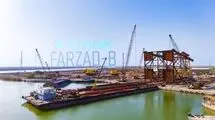 آغاز عملیات بارگیری جکت چهار پایه سکوی سرچاهی WHP-1 میدان مشترک با عربستان