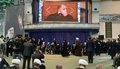 حضور رئیس‌جمهور در مراسم بزرگداشت رهبر شهید انقلاب