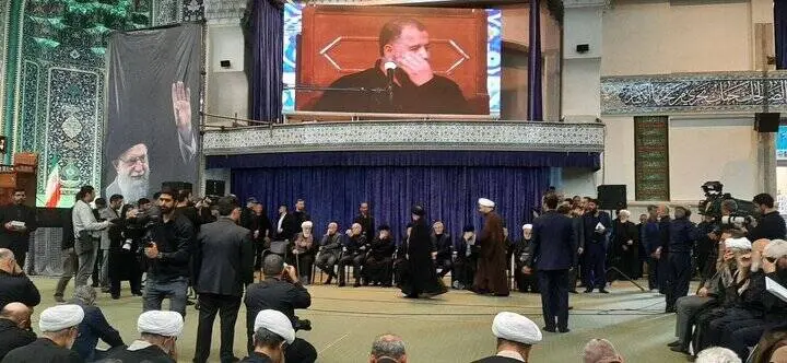 حضور رئیس‌جمهور در مراسم بزرگداشت رهبر شهید انقلاب