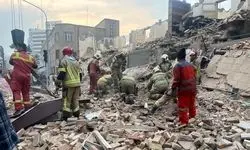 انفجار یک ساختمان مسکونی در ملارد تهران
