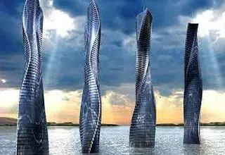 آسمان خراش داینامیک  اولین برج چرخان