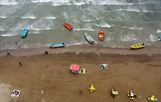 دریای خزر آرام آرام عقب می‌نشیند