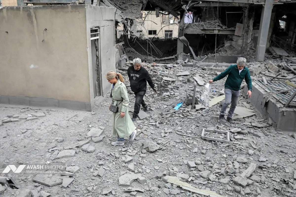 حمله موشکی به دفتر شبکه العربی قطر در تهران