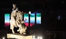 تندیس والرین در ورودی فرودگاه مهرآباد قرار گرفت