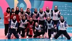 زنان والیبال ایران برنزی شدند