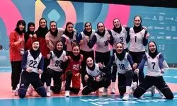 زنان والیبال ایران برنزی شدند