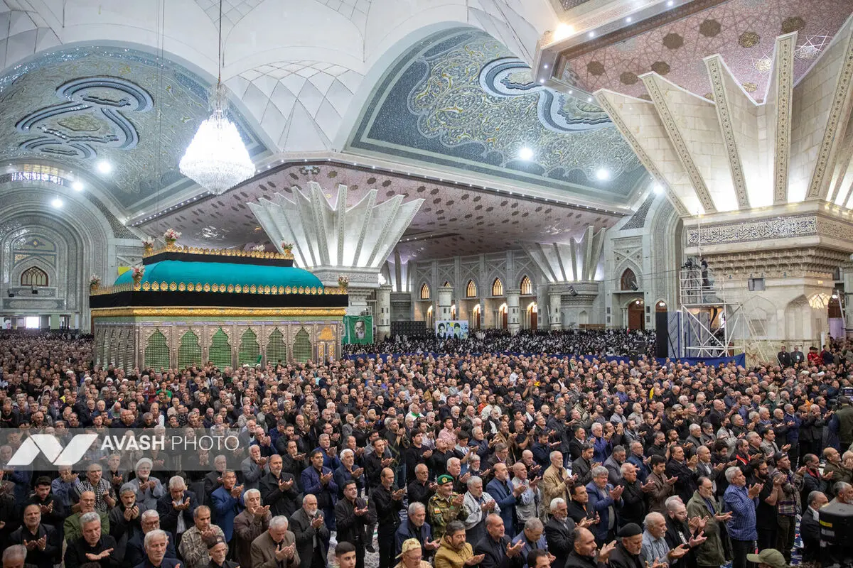 نماز جمعه تهران در مرقد امام خمینی(ره)