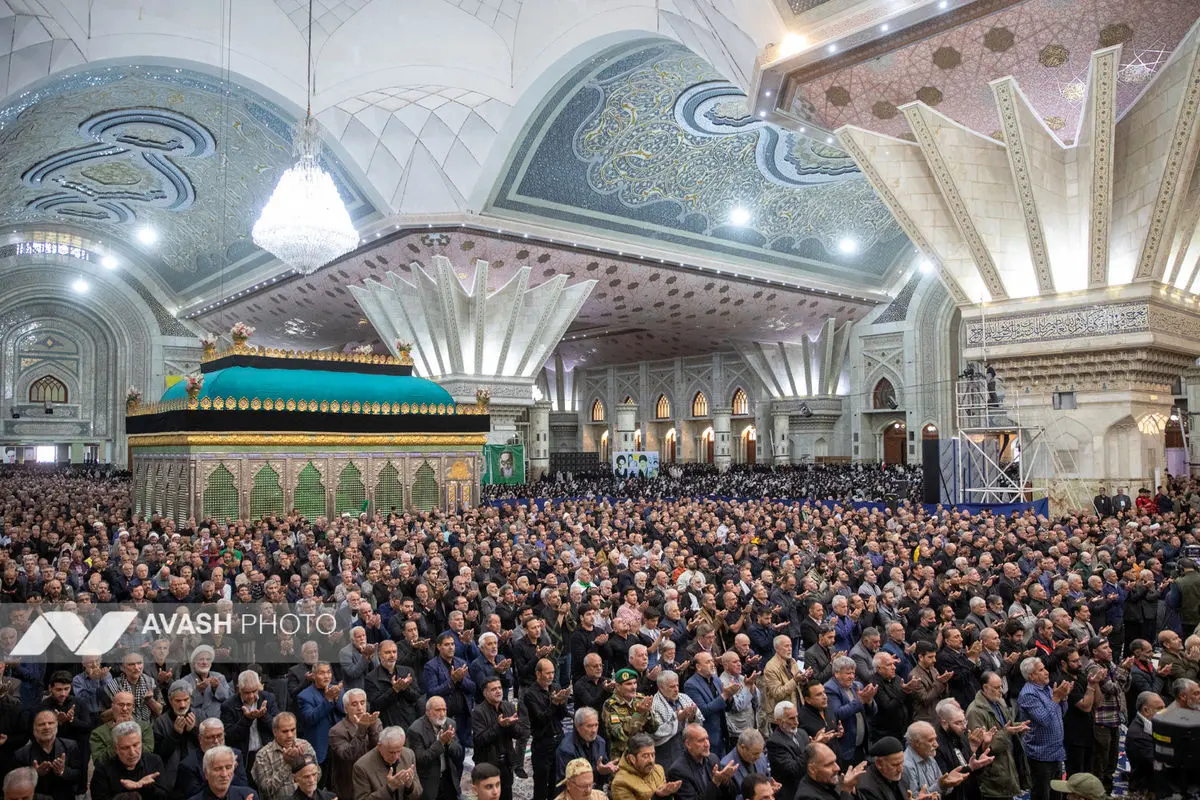 نماز جمعه تهران در مرقد امام خمینی(ره)