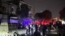 مهار آتش‌سوزی یک پاساژ در سنندج