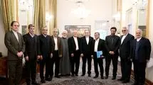 نشست مشترک وزیر امور خارجه با جمعی از نمایندگان مجلس شورای اسلامی