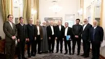 نشست مشترک وزیر امور خارجه با جمعی از نمایندگان مجلس شورای اسلامی
