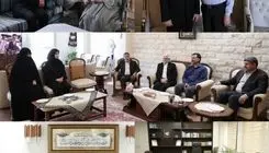 دیدار عارف با معاونین اول سابق و خانواده‌های آنان 