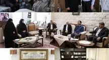 دیدار عارف با معاونین اول سابق و خانواده‌های آنان 