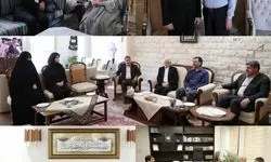 دیدار عارف با معاونین اول سابق و خانواده‌های آنان 