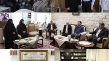 دیدار عارف با معاونین اول سابق و خانواده‌های آنان 