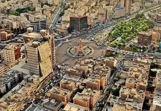 میدان صادقیه تهران غیب می‌شود
