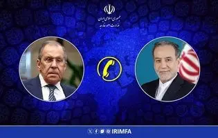 گفت‌وگوی تلفنی وزرای امور خارجه جمهوری اسلامی ایران و روسیه