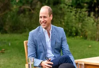 شاهزاده ویلیام تماشاچی فوتبال دختران عربستان شد