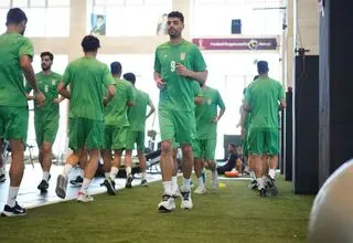 نظارت نماینده اینتر بر عملکرد طارمی در تمرین تیم ملی