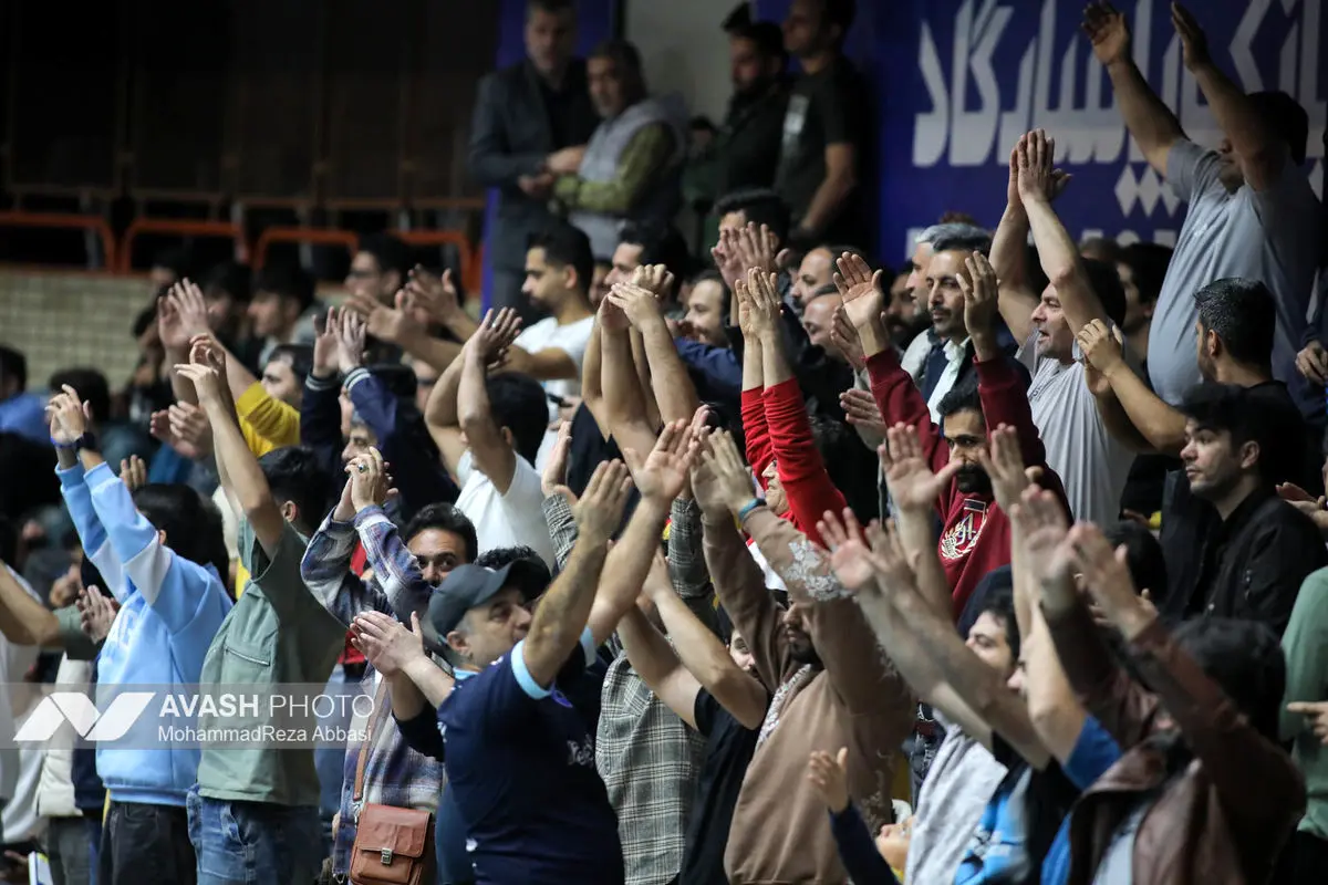 دیدار تیم های والیبال پیکان تهران و سایپا تهران