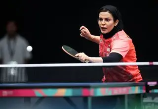 بازی‌های کشورهای اسلامی| صعود ندا شهسواری به فینال تنیس روی میز