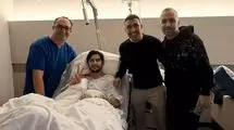 اولین پیام سردار آزمون بعد از جراحی