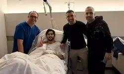 اولین پیام سردار آزمون بعد از جراحی