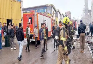 نجات ۳۰۰ شهروند تهرانی از زیرآوار در جنگ رمضان