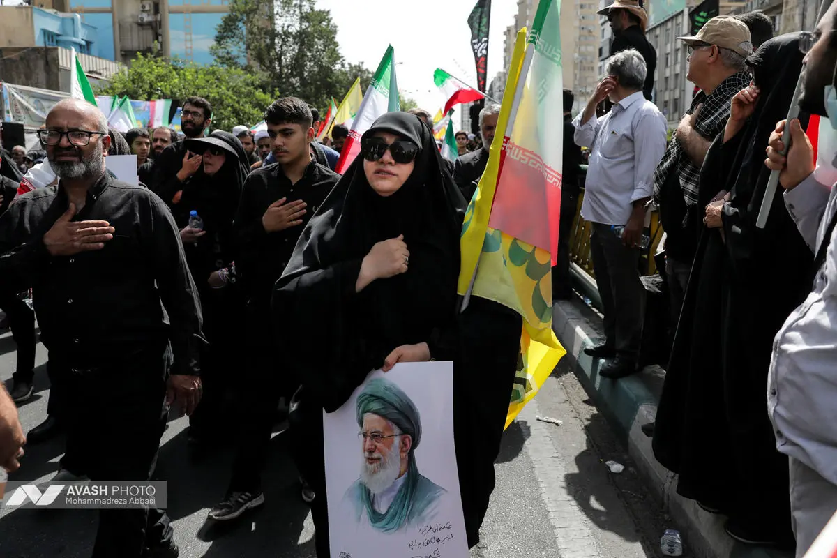 مراسم تشییع پیکر مطهر تعدادی از سرداران و فرماندهان، دانشمندان هسته‌ای