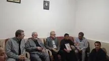 معاون اجرایی رئیس‌ جمهوری و وزیر نیرو با خانواده شهیده مریم حیدری دیدار کردند