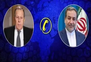 عراقچی با وزیر امور خارجه روسیه گفتگو کرد