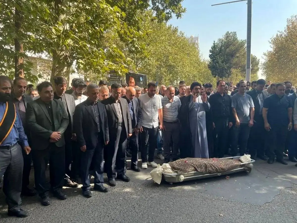 پیکر دانشجوی دانشگاه تهران تشییع شد