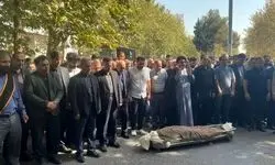 پیکر دانشجوی دانشگاه تهران تشییع شد
