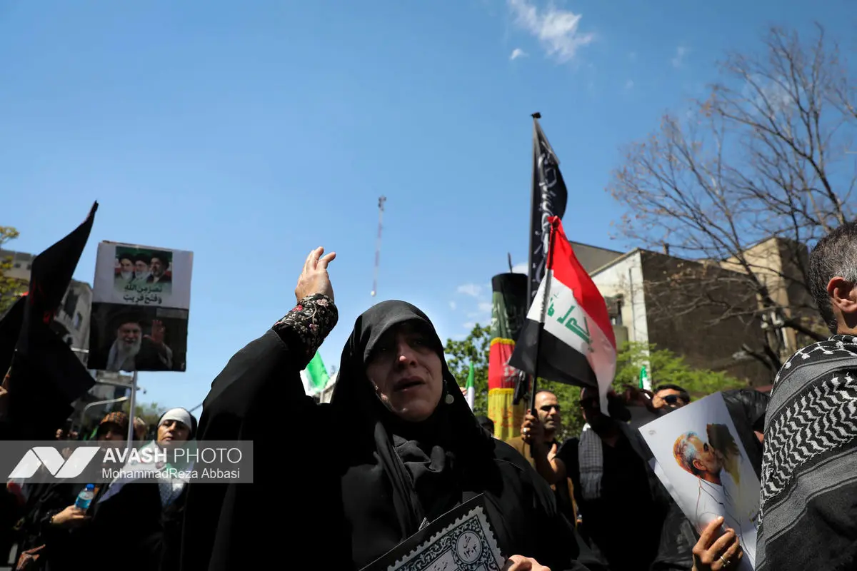 مراسم اربعین رهبر شهید انقلاب در تهران