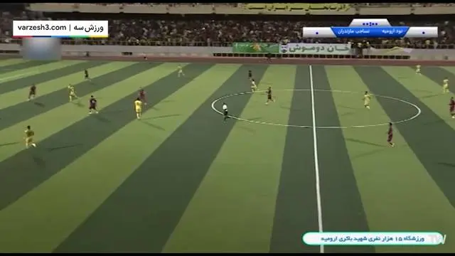خلاصه بازی نود ارومیه 0 - نساجی 0