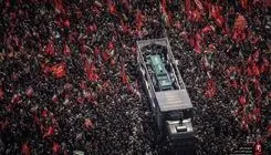 تهران در سوگ/ وداع تلخ مردم با رهبر شهید انقلاب و خانواده ایشان 