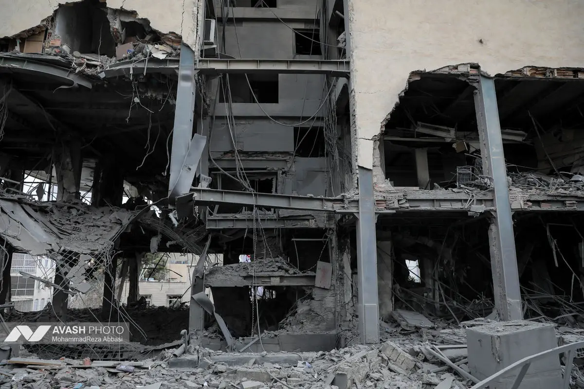 حمله موشکی به دفتر شبکه العربی قطر در تهران