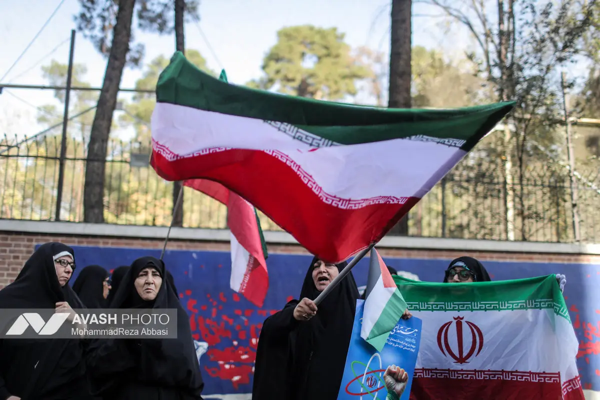 راهپیمایی گرامیداشت روز ۱۳ آبان - تهران