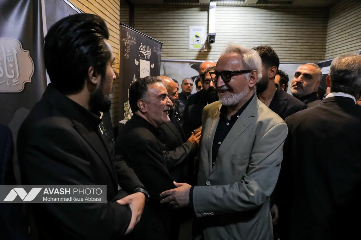 مراسم ترحیم سیدمحمد تاج‌زاده