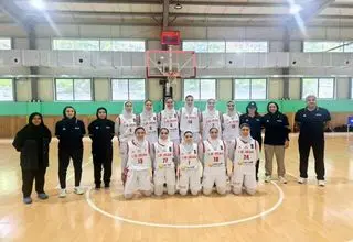 دومین برد ملی‌پوشان بسکتبال زنان ایران مقابل چین