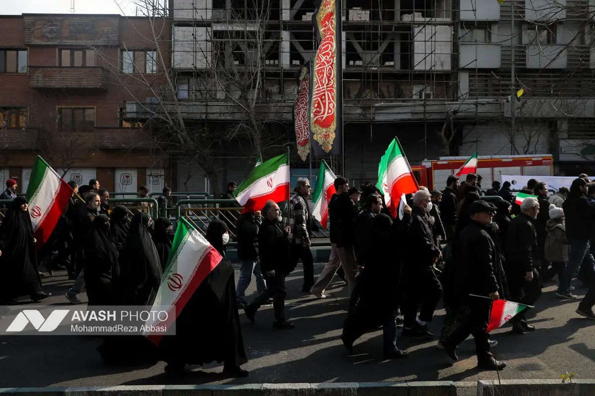 مراسم بیعت با سومین رهبر انقلاب اسلامی در تهران