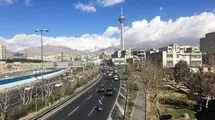 کیفیت هوای تهران در شرایط قابل قبول است 