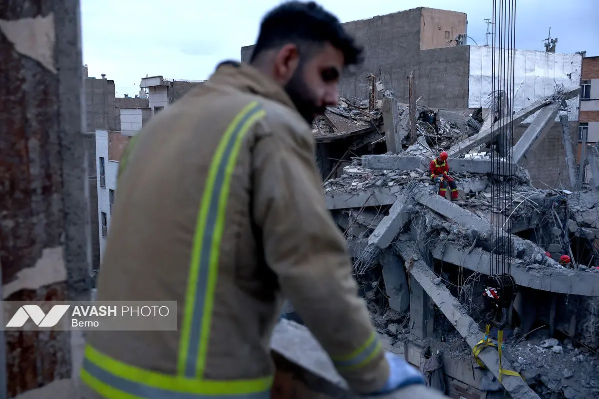 خسارات ناشی از تجاوز هوایی آمریکا و رژیم صهیونیستی تهران ـ۷ فروردین ۱۴۰۵